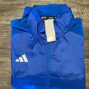 ADIDAS MENS SIDELINE SHORT SLEEVE 1/4 ZIP